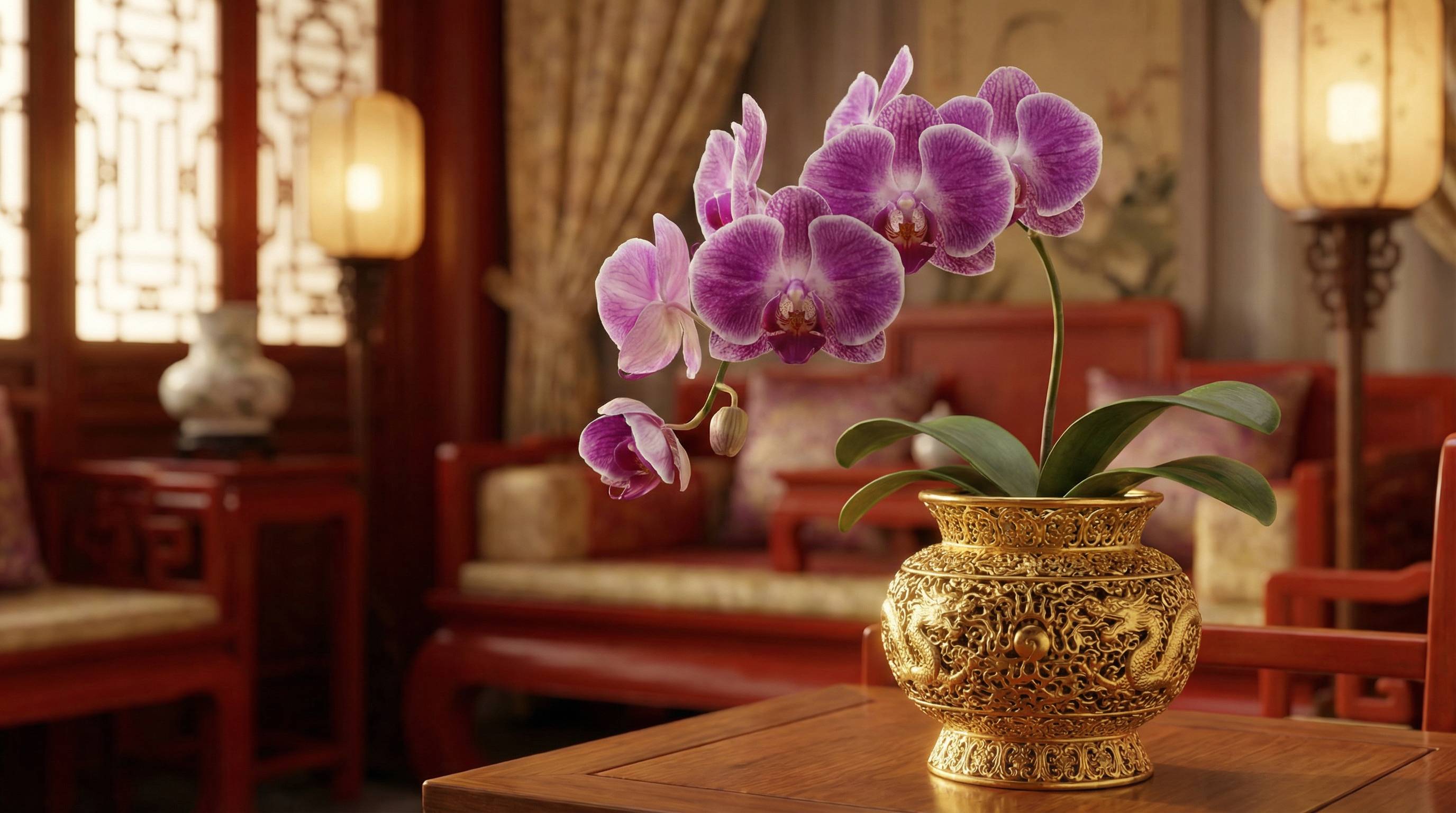 高清动漫植物视频 - 皇家兰花珍品视频展示